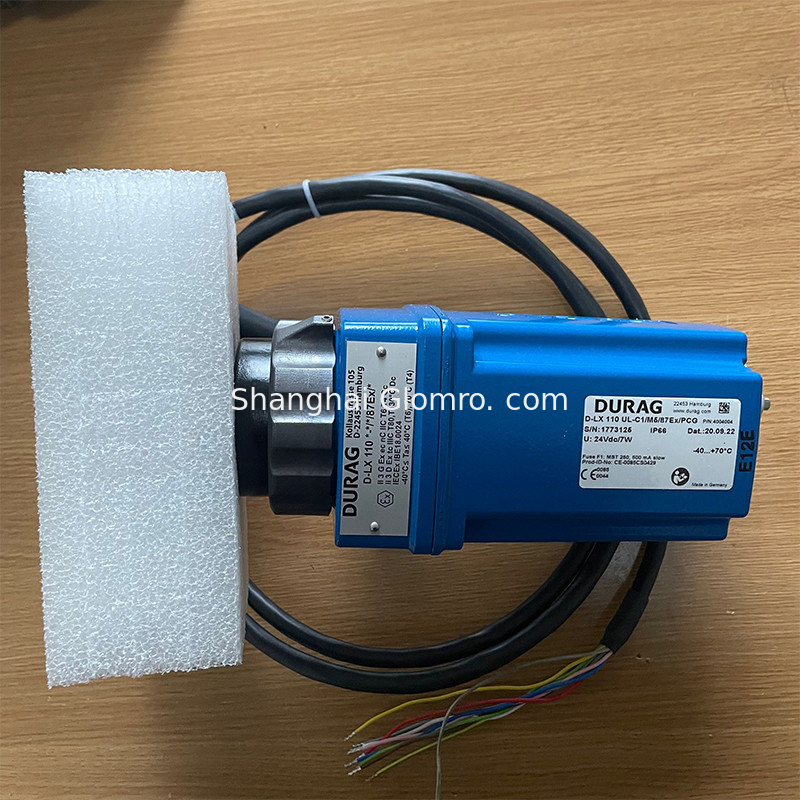 DURAG D-LX 110 UL-C1/ M5 / 87Ex / PCG Flame Monitor Fail Safe Flame Detector