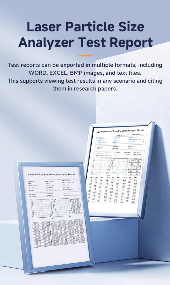 Particle Size Distribution Test Machine Dual-Temperature Nano Laser Particle Size Analyzer for Precision Testing