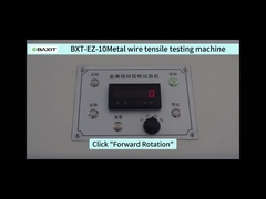 Metal wire tensile testing machine