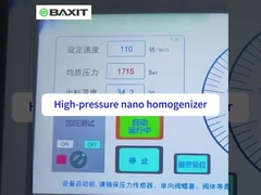 High-pressure nano homogenizer