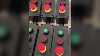 Explosion-proof and corrosion-resistant button box