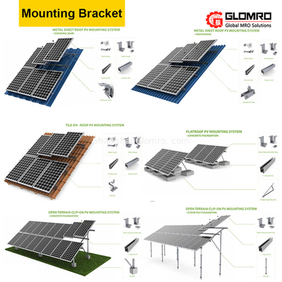 Customized Industrial MRO Products Hybrid Solar System High Power 10kw