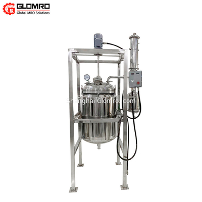 Stirring Heated Duplex Stainless Steel Reaction Kettle For Laboratory Distillation