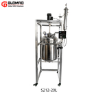 Double Layer Stainless Steel Reactor Electric Heated High Pressure Reactor 10L - 200L