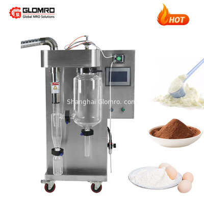 LCD Touch Screen Stainless Steel Spray Dryer Machine For Experimental 2000mL / H