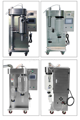 LCD Touch Screen Stainless Steel Spray Dryer Machine For Experimental 2000mL / H