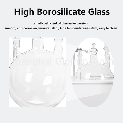 Vacuum Glass Short Path Molecular Distillation Equipment For Lab Industrial