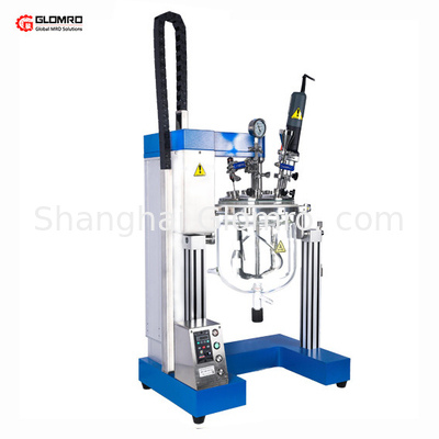 10L Laboratory Simple Reactor Polyester Stirring Emulsification Vacuum Reactor 50Hz