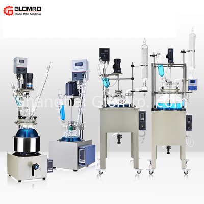 10L Chemical Vacuum Stirred Reactor Laboratory Single Layer Glass