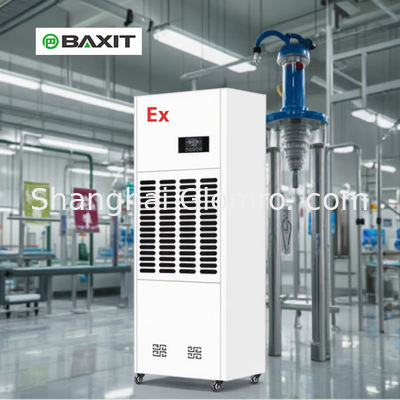 240L Large Capacity Commercial Air Dryer Explosion-proof Dehumidifier For Swimming Pool 1-Year Warranty