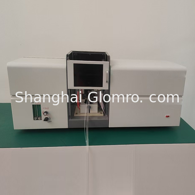 Laboratory Flame Atomic Absorption Spectrophotometer with a wavelength range of 190 nanometers to 900 nanometers.