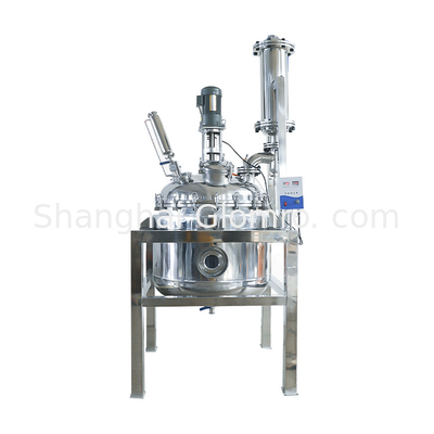 10L Double Layer Stainless Steel Chemical Reactor For Laboratory High Pressure Vessel