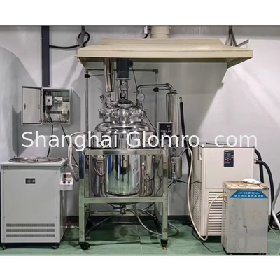 1L-100L Stainless Steel Double-shell Jacketed Container Flexible Manufacturing Multi-functional Cell Suspension Type Bioreactor For Laboratory