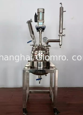 Stainless Steel Double Jacketed Reaction Vessel for Precise Temperature Control