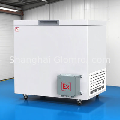 Lab Energy-saving Horizontal Explosion Proof Refrigerator For Food Industry Warehouse Chemical Factory Laboratory Sample Storage