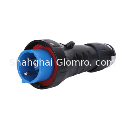 Explosion-proof Plug And Socket  IP65 WF2 Petro Chemical Industry Single Phase 16A 3 Pins