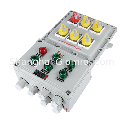 Aluminum Alloy Explosion-Proof Terminal Box Flameproof Control Switch Junction Box for Safe Distribution 