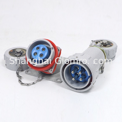 Ex Power Electric 150A/200A/300A YT GZ YZ 5pin 4Pin Plug Socket  Cable Glands Explosion Proof Connector
