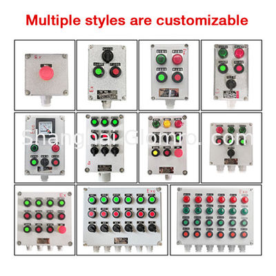 BAXITExplosion Proof Operation Panel  Explosion-Proof Control Push Button Switch signal Lamp Control Box Exe Exd IIB IIC 