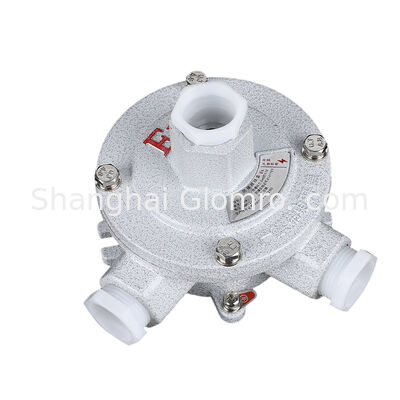 ATEX IP65 G1/2 G3/4 G1 Cable Waterproof Aluminum Explosion-Proof Box IP65 Explosion-Proof Cable Junction Box