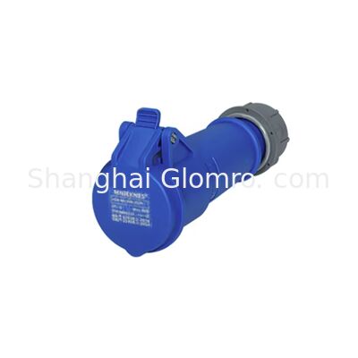 Full-Body Flame Retardant IP44 Waterproof Industrial Coupler 16A 200-250V 32A 380-415V