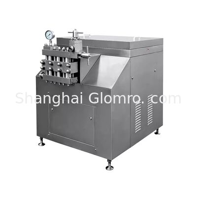 1500 to 2000L/H High Pressure Homogenizer Cream Fresh Milk Yogurt Homogenizer Machine Industrial Honey Juice Homogenizing