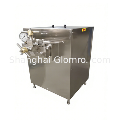 1500 to 2000L/H High Pressure Homogenizer Cream Fresh Milk Yogurt Homogenizer Machine Industrial Honey Juice Homogenizing