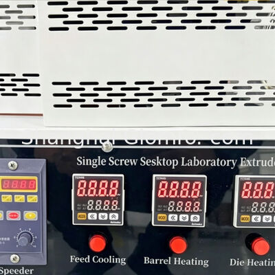 Double-Screw/Single-Screw Mini Lab Plastic Modification Extruder for PP PE ABS Masterbatch 25mm/16mm