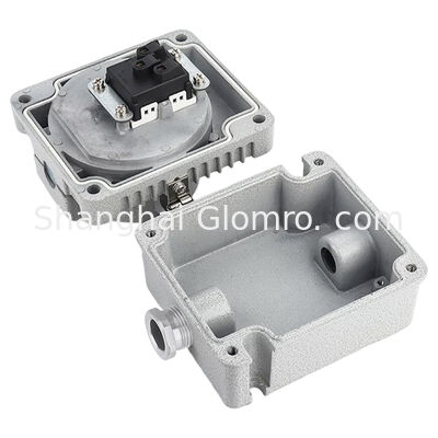Hazardous Area Explosion Proof Socket Die Cast Aluminum 16A 3 Pin Wall Socket With Cable Gland