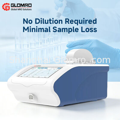 Ultra-Micro Spectrophotometer DNA RNA Analyzer Nucleic Acid Protein Quantification OD600 Fluorescence Testing Lab Equipment