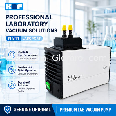 KNF N811KT.18 Chemical Resistant Diaphragm Vacuum Pump PTFE-coated Diaphragm for Vacuum Filtration