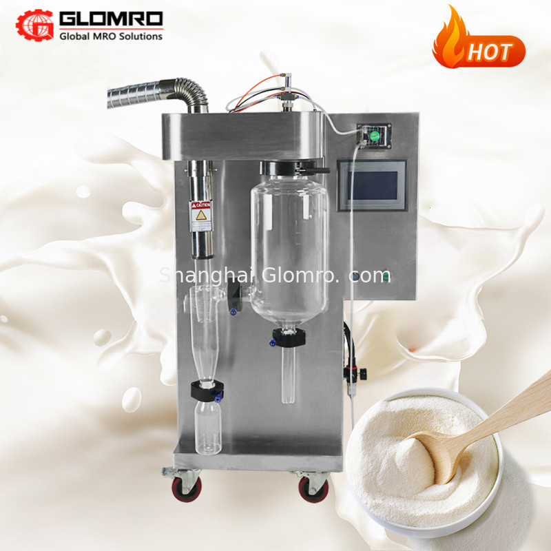 LCD Touch Screen Stainless Steel Spray Dryer Machine For Experimental 2000mL / H