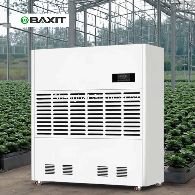 Large Industrial Dehumidifier with 1440L per Day Capacity for Warehouses & Greenhouses 1 Year Warranty