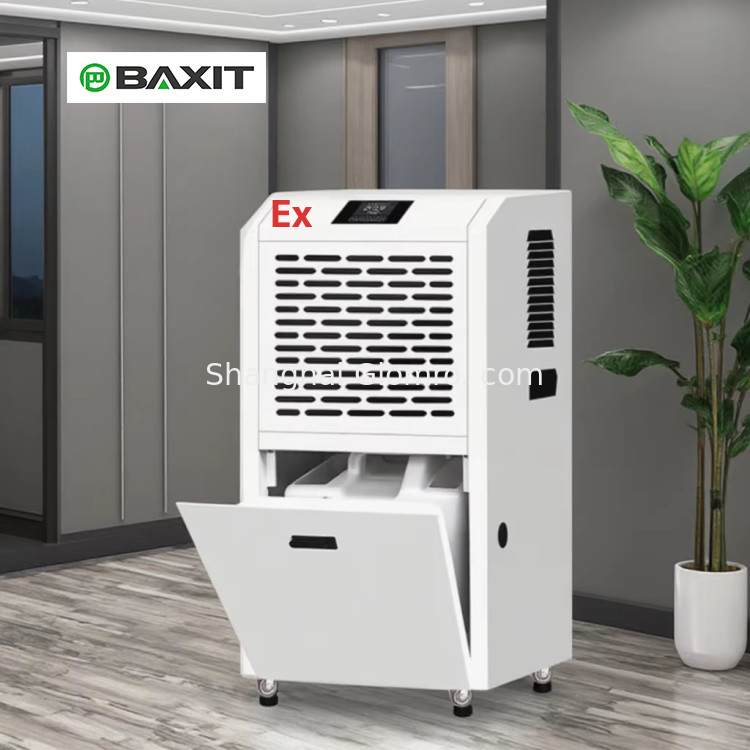 138L/D Explosion-proof Dehumidifier Moisture Remover With Imported Compressor For Household Basement Living Room House