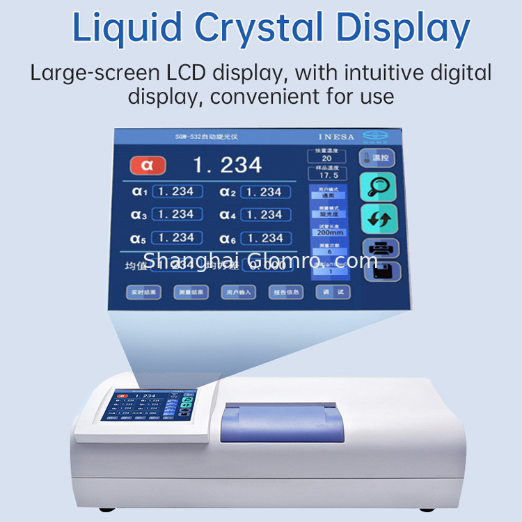 BXT-Wzz3 General Purpose Polarimeter Laboratory Digital Automatic Polarimeter