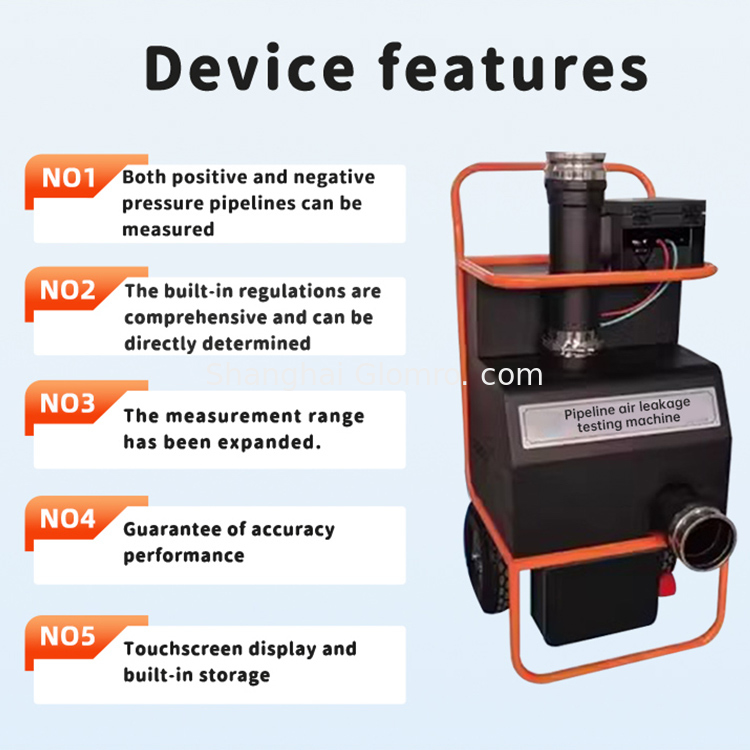 Pipeline Air Leakage Testing Machine For Air Sealing Performance Test