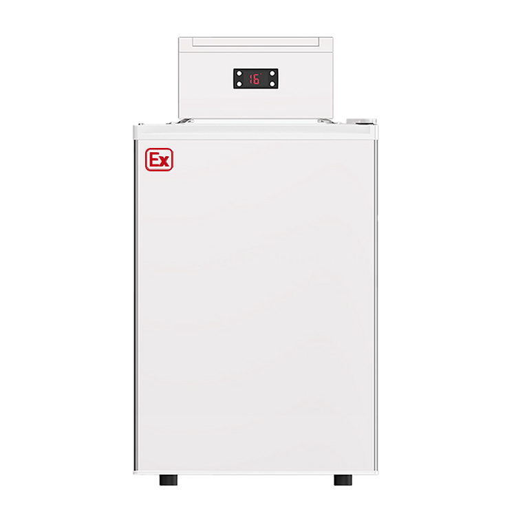 Explosion Proof Single Door Refrigerator Lab Chemical Plant Quiet Energy-Saving Freezing Equipment