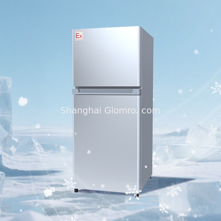 Explosion Proof Refrigerator Double Door Dual Temperature Control  For Lab / Chemical / Medical