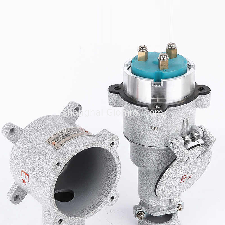 Ex d Explosion Proof Plug and Socket 32A 380V 3P+N IP65