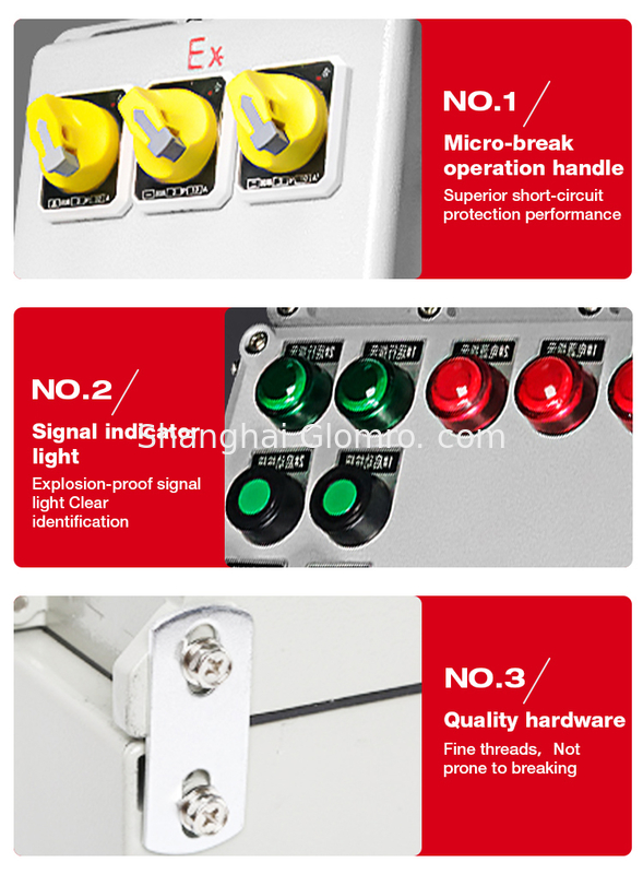 Price Aluminum Enclosure Box Explosion Proof Power Distribution Box Control Box Waterproof
