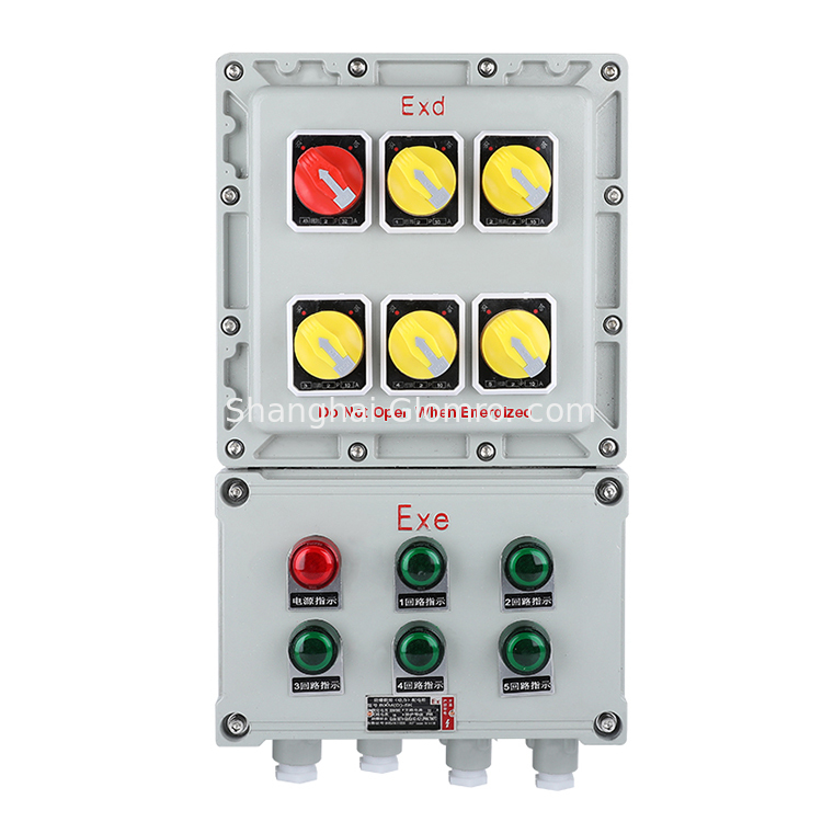 ATEX Customizable Multi-Circuit Wiring Power Distribution Equipment Explosion-Proof Lighting Control Box Distribution Box