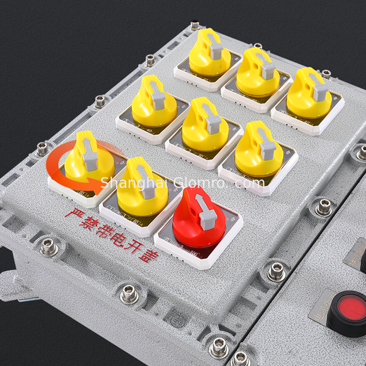 ATEX IECEX Hazardous Area Aluminum Ex d IIB IIC Explosion-proof Local Control Station Explosion Proof Power Distribution Box
