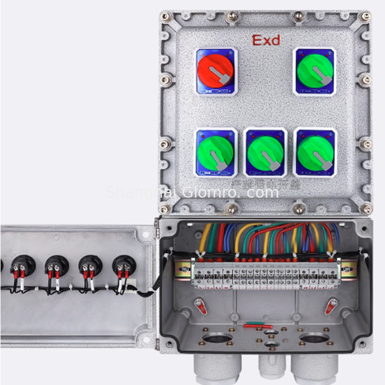 Explosion-proof Distribution Box Wiring Control Box Lighting Power Switch Maintenance Distribution Cabinet