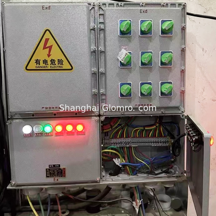 Explosion-proof Metal Distribution Box Control Cabinet Junction Box Threading Enclosure