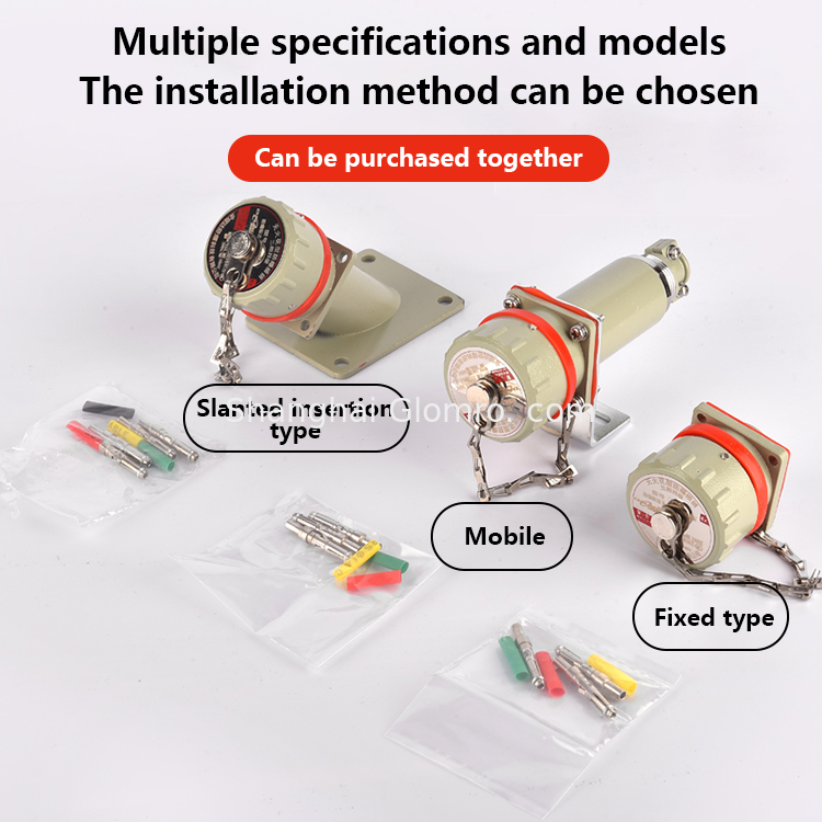 Heavy-Duty Industrial Electrical Socket Connector Wear-Resistant and Heat-Resistant Aluminum alloy Shell Cable Glands