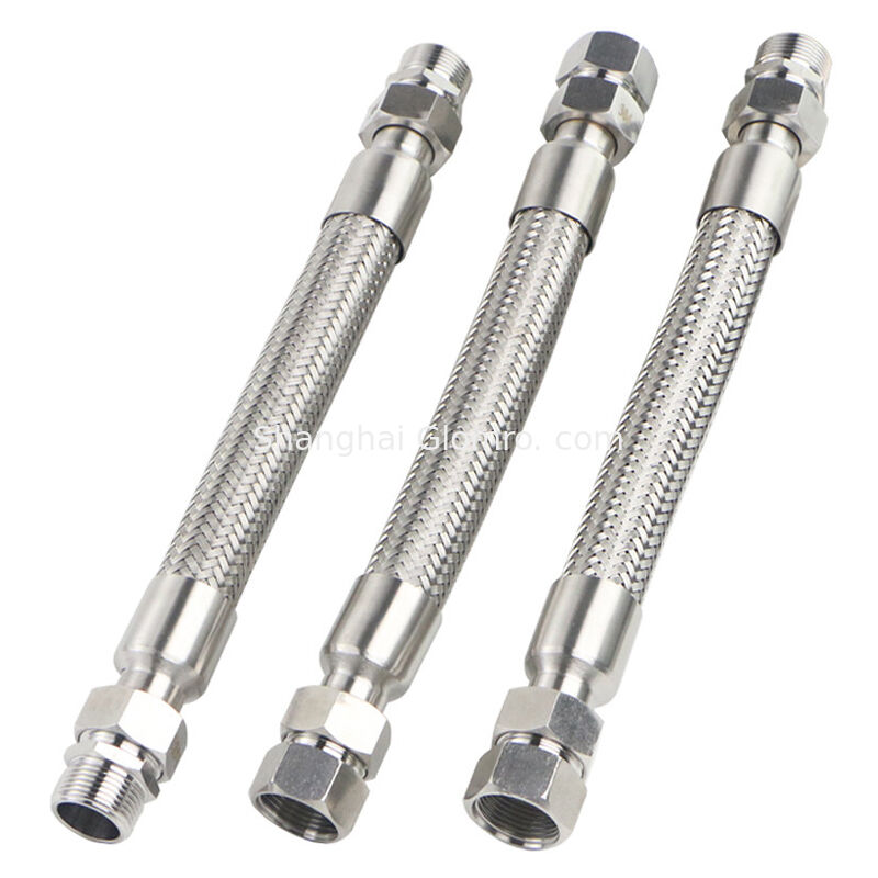 Stainless Steel Explosion-proof Flexible Pipe Exd II Gb IP66 WF1 DN15-DN50 Bendable Cable Protection Conduit