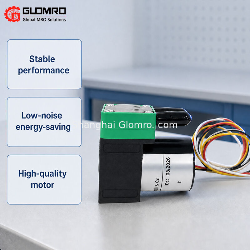 BAXIT PM23523‑86 DC24V Diaphragm Gas Sampling Pump, Corrosion‑Resistant PTFE Diaphragm, Low Noise Self‑priming for CEMS Flue Gas Analysis