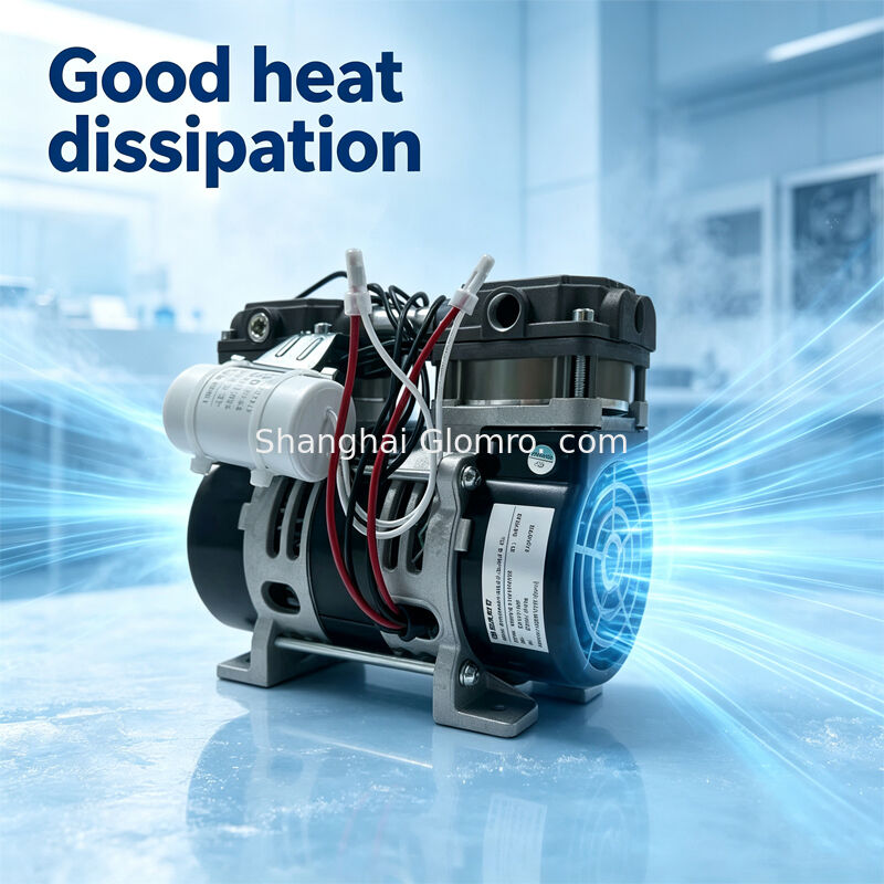 BAXIT N035.3ANE Oil Less Diaphragm Vacuum Pump, Replacement for KNF, Low Noise Gas Analysis Sampling Pump