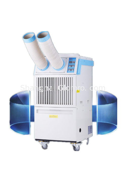 Low Energy Consumption Industrial Portable Aircon Lightweight With 2 Hoses
