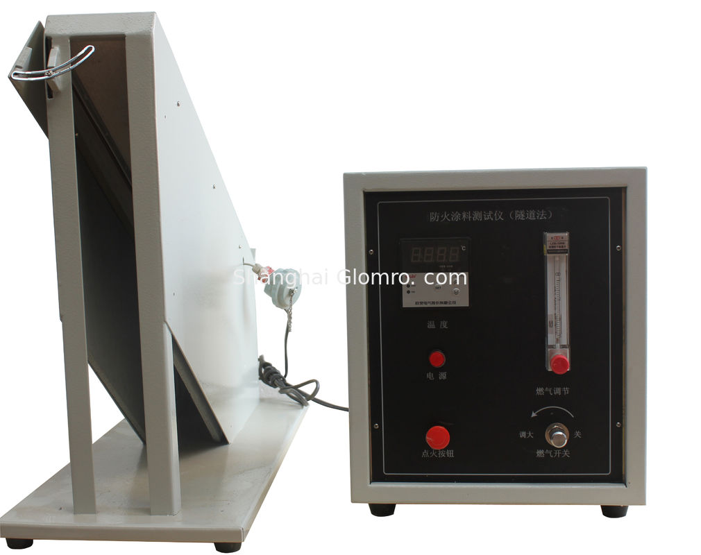 Fireproof coating tester (tunnel method)